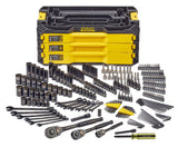 Professional Grade Black Chrome Socket Set, SAE/Metric, 236-pc