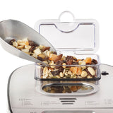 Bread Maker with 12 Digital Functions, Stainless Steel, 2lb