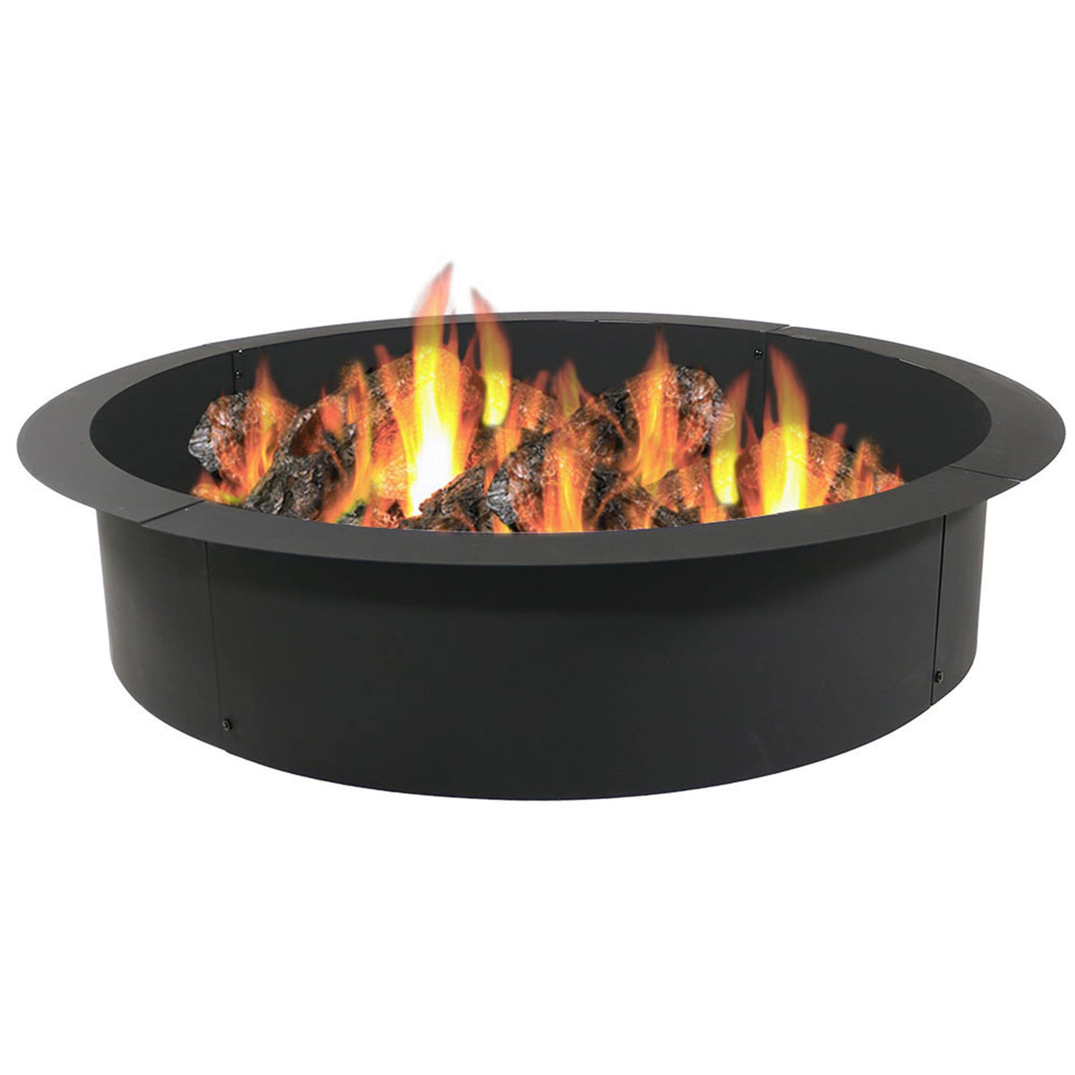 Decor Heavy Duty Fire Pit Ring Liner, 39-in