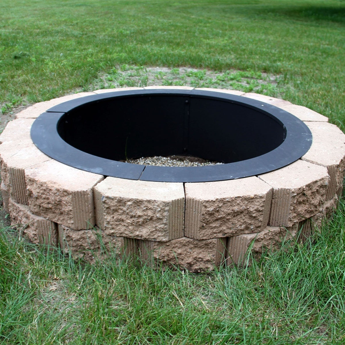 Decor Heavy Duty Fire Pit Ring Liner, 39-in