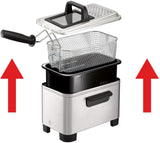 Easy Pro Deep Fryer, Stainless Steel, 3L