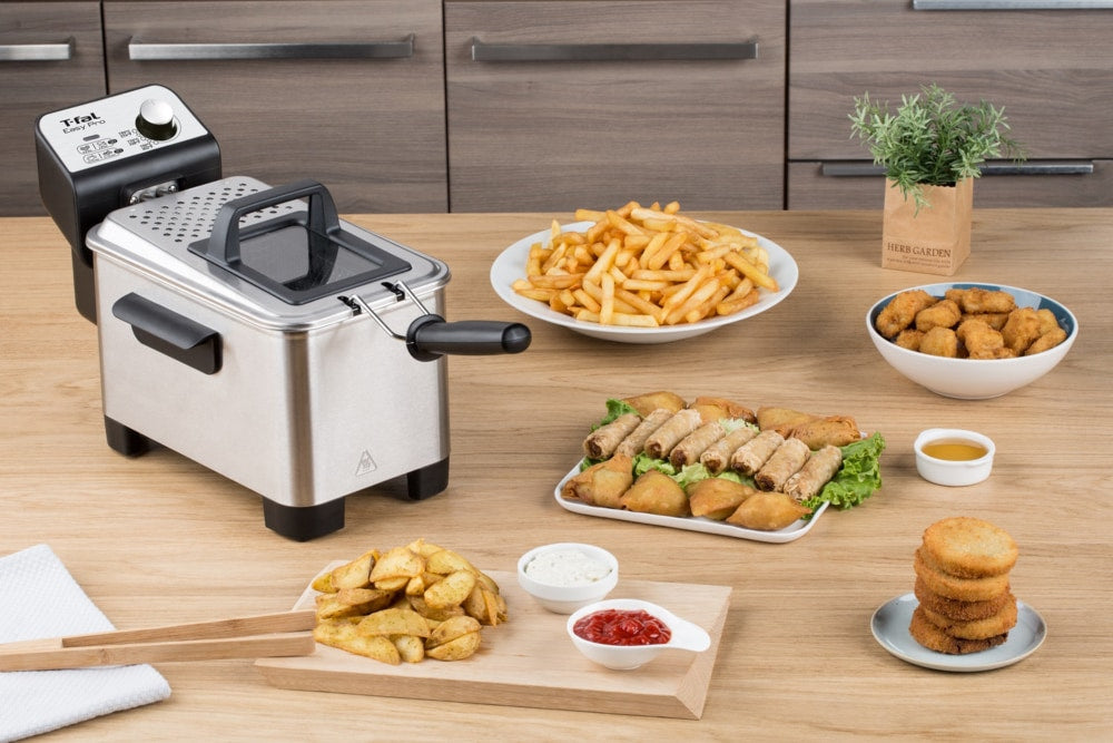 Easy Pro Deep Fryer, Stainless Steel, 3L