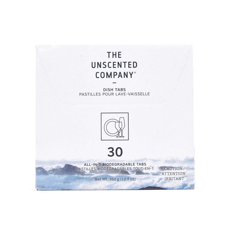 Dishwasher Detergent Tabs, Unscented, 30-pk L4038