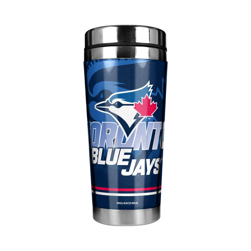 Stainless Steel Travel Mug For Baseball Fans/Collectors, 16-oz C7947