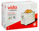 Colour Series 2-Slice Toaster with 3 Settings, Shortbread